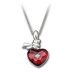 Heart Bordeaux Small Pendant