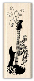 INKA-99307_Guitar - Rubber Stamps by Inkadinkado