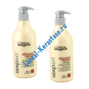 LOREAL ABSOLUT REPAIR ШАМПУНЬ 500 МЛ