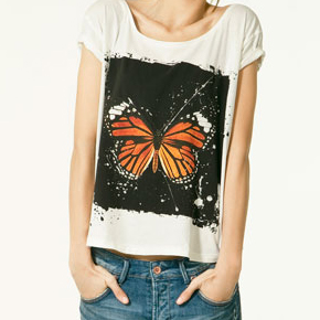 BUTTERFLY  shirt