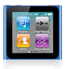 Apple iPod nano 6G 8 ГБ - голубой
