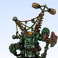 Ork Big Mek with Kustom Force Field