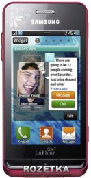 Samsung S7230 Wave 723 Garnet Red La-fleur