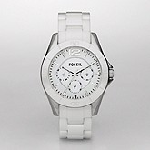 Часы Fossil Riley Ceramic Watch - White