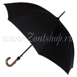 черный зонт-трость