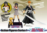 Bleach: Series 1 7" Action Figures (Set of 2) (Ichigo/Rukia)