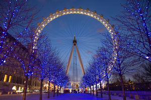 Покататься на London eye