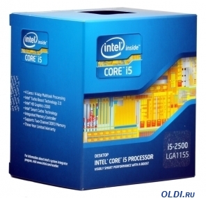 Процессор Core i5-2500 BOX &lt;3.30GHz, 6Mb, LGA1155