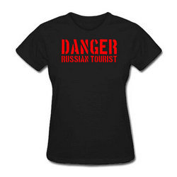 Футболка Danger Russian Tourist