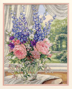 Peonies & Delphiniums