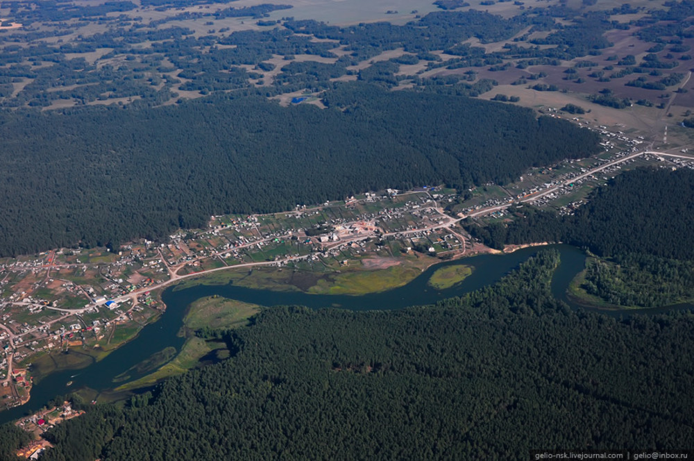 Караканский бор карта