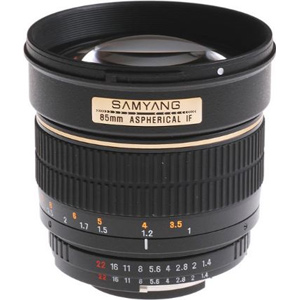 SAMYANG 85 mm f/1.4