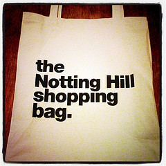 the notting hill shopping bag