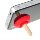 Toilet-Plunger Shaped Silicone Stand Holder for Cell Phone