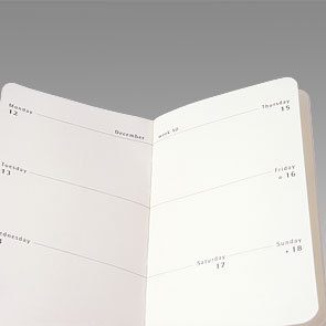 Еженедельник Moleskine "Classic" (2012), XSmall, 160 стр