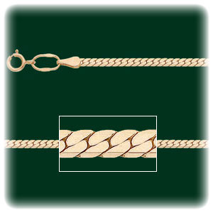 Золотая цепочка 45см