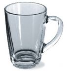 Прозрачная чашка