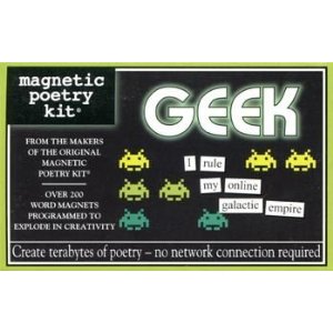 Magnetic Poetry Kit: Geek