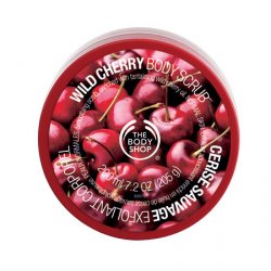 Body shop скраб для тела "Дикая вишня"