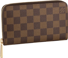 Portefeuille Zippy Damier Ebene