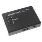 3-Port HDMI Switch with IR Remote Controller (3-in 1-out)