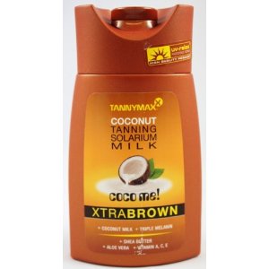 Xtra Brown Coconut Tanning Solarium Milk, Tannymax