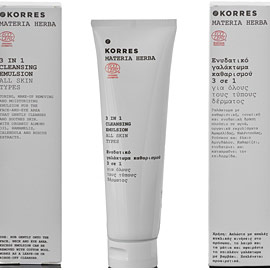 Korres  Очищающая эмульсия 3в1 для лица
