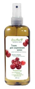 Green Mama Тоник для укрепления волос. Клюква и береза