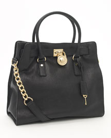 MICHAEL Michael Kors Hamilton Large Tote, Black