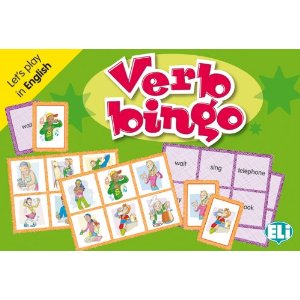 Verb bingo: Let' s play in English