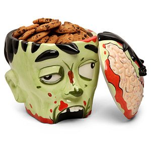 Zombie Head Cookie Jar