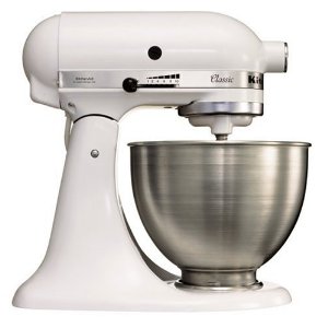 KitchenAid K45SS Classic Stand Mixer, White