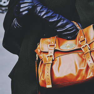 leather gloves