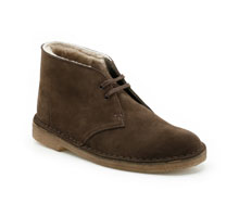 Сlarks Desert Boot    Brown Suede