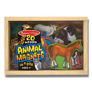 Magnetic Wooden Animals, Melissa and Doug Toy