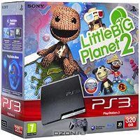 Игровая приставка Sony PlayStation 3 (320 Gb) + игра "LittleBigPlanet 2"