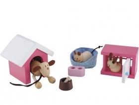 Набор для кукольного дома "Домашние животные"