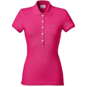 &#9679; Lacoste Polo Shirt in Begonia