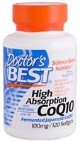 Коэнзим Q10 - Doctor's Best, High Absorption CoQ10