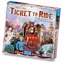 Набор дополнительных карт Ticket to Ride Asia