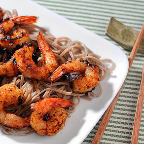 Teriyaki shrimp