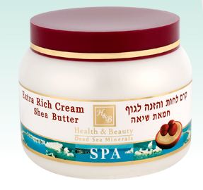 Health and Beauty Dead Sea Minerals Extra rich Body Cream Shea Butter