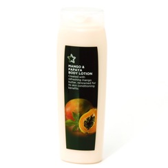 Superdrug Naturals Mango & Papaya Body Lotion