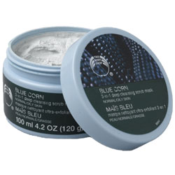 The Body Shop - Blue Corn 3 in 1 Deep Cleansing Scrub Mask