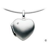 Heart Diamond and Silver