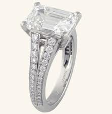 Platinum and diamonds engagement ring