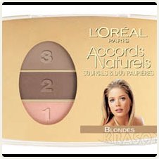 Тени для блондинок Accords Naturels от L'oreal