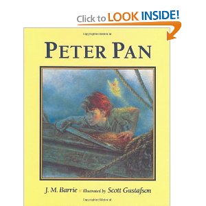 Peter Pan (illustrated by Scott Gustafson)