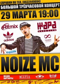 Билет на Noize MC