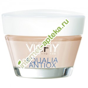 Виши Аквалия Антиокс крем - уход 24 часа увлажняющий для молодой кожи 50 мл Aqualia Antiox Vichy